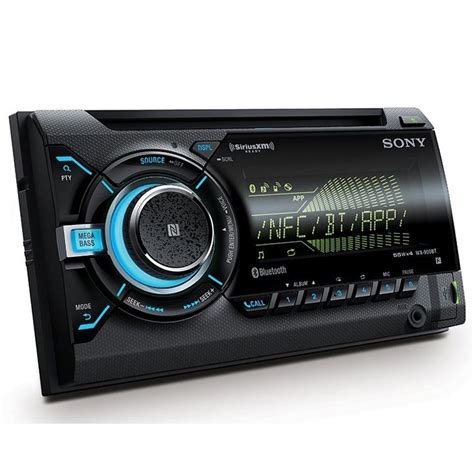 Sony Wx 900bt Double Din Cd Car Stereo Receiver With Bluetooth And