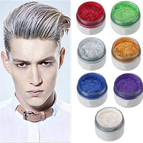 Buy Unisex Diy Hair Color Wax Mud Dye Cream Temporary Modeling 7 Colors Available At Affordable