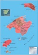 Mapa de las Islas Baleares | Tienda Mapas