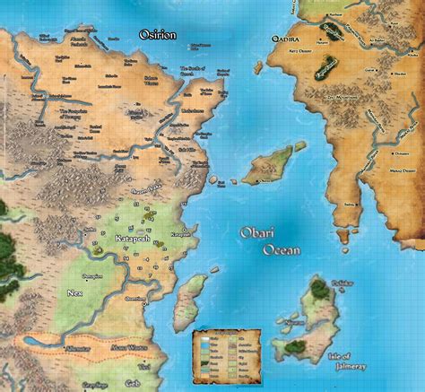 Osirionobari Oceanqadira Fantasy World Map Fantasy Map Imaginary Maps