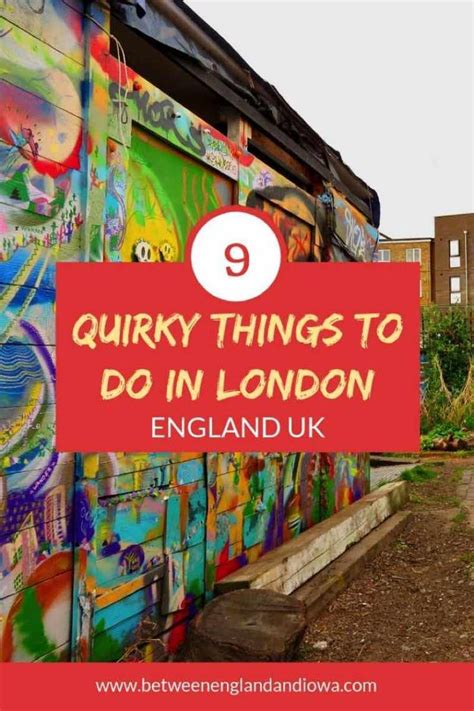9 Quirky Things To Do In London Uk Unusual Attractions In London That You Should Add To Your