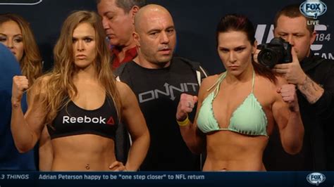 Ronda Rousey Half Naked Weigh In For Ufc