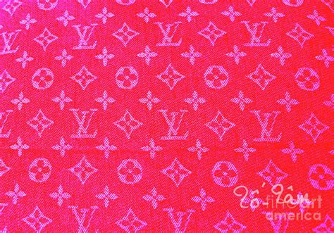 Wallpaper louis vuitton handbag trend fashionable lv. Louis Vuitton Hot Pink Monogram Art Print by To-Tam Gerwe