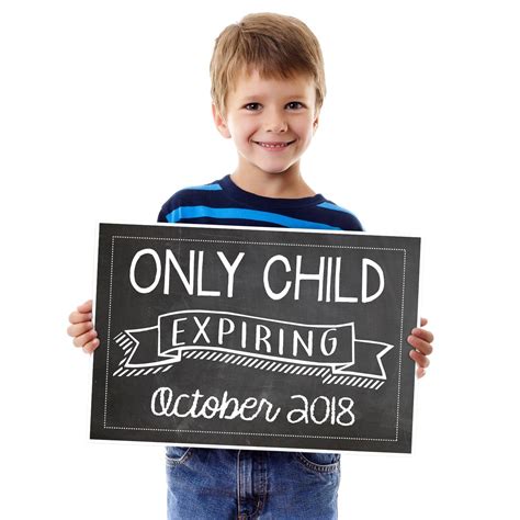 Only Child Expiring Poster Sign Pa011 Katiedoodle Children Big