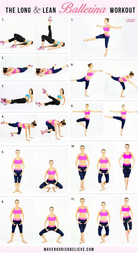 The Long And Lean Ballerina Workout Move Nourish Believe Ballerina