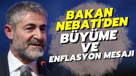 Bakan Nebati Den Enflasyon Mesaj