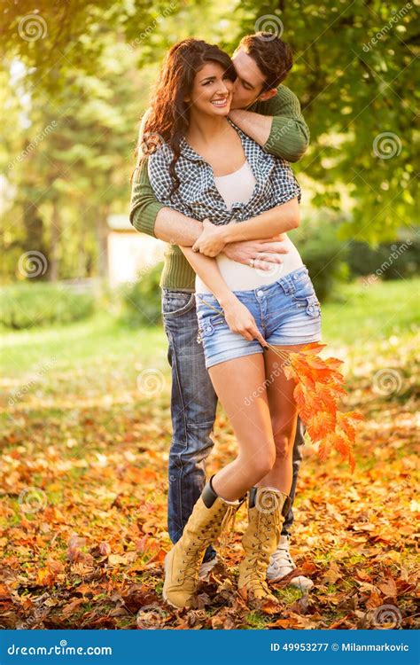 Autumn Love Stock Image Image Of Shorts Love Togetherness 49953277