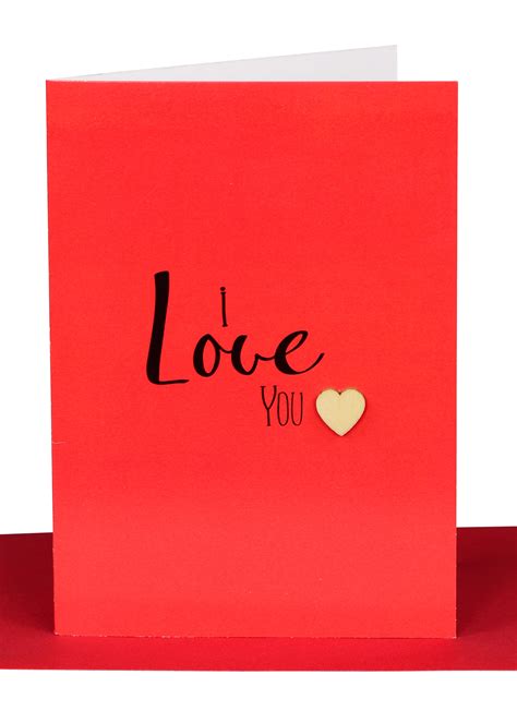 I Love You Greeting Card Australian Made Lils Wholesale Cards