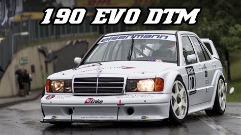 Mercedes Benz 190e Evo 2 Dtm Great Intake Sounds Youtube