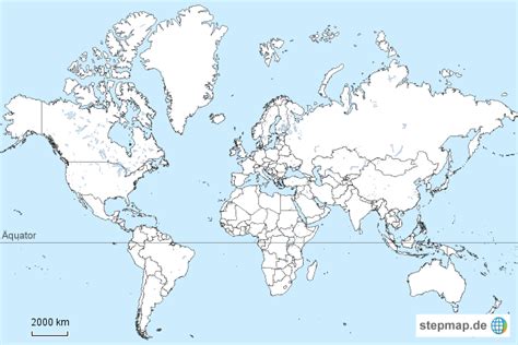 Stumme Weltkarte