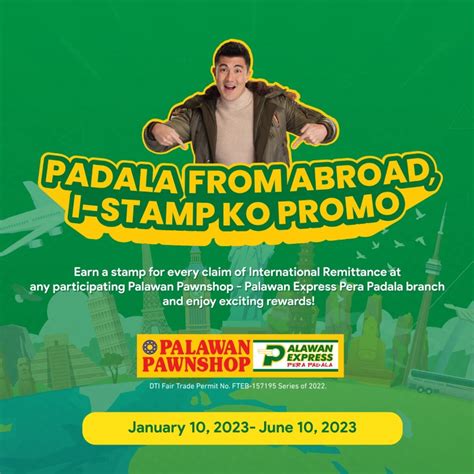 Palawan Express Padala From Abroad I Stamp Ko Promo
