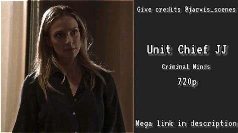 Unit Chief Jennifer Jareau Scenepack In Criminal Minds Youtube