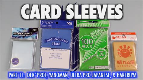 Ultra pro deck protector sleeves. MTG Card Sleeves 11 - Hareruya, Ultra Pro Japanese, Dek ...