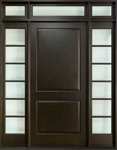 Front Door With Single Sidelight