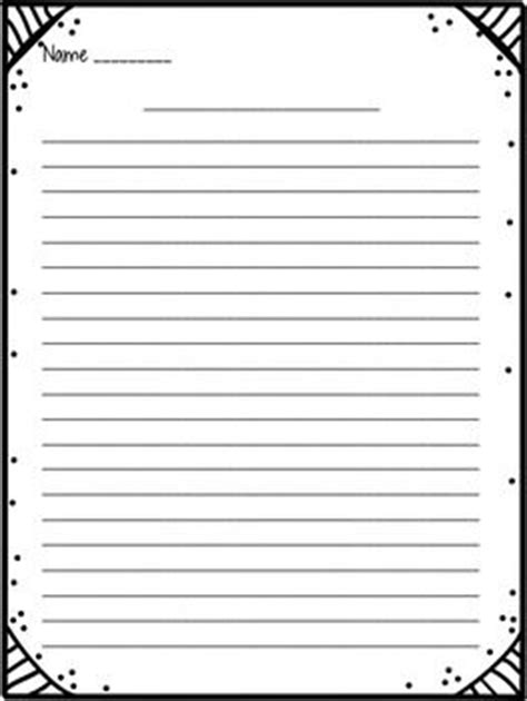 Help your students learn to create writing this writing prompt helps students focus on specific detail writing while expanding their using googly eyes, feathers, and construction paper your students can create some pretty convincing. Lined Paper {Borders Included} FREEBIE Sample | Second grade writing, Writing paper printable ...