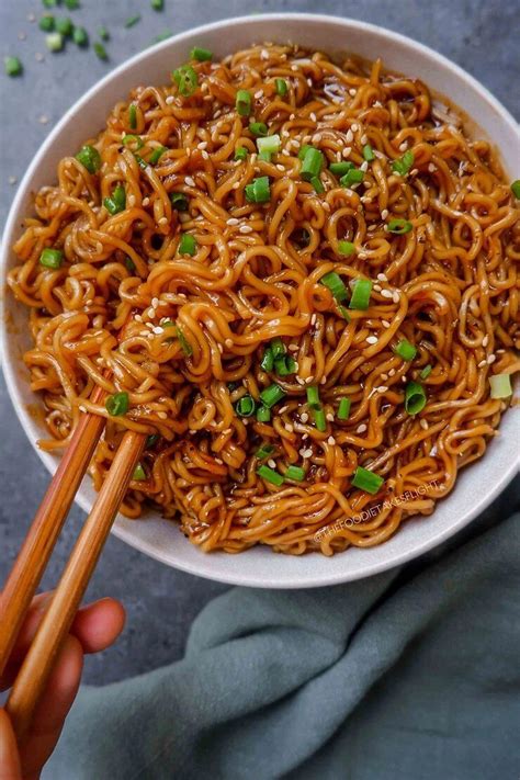 easy saucy ramen noodles vegan recipe recipe vegan asian recipes healthy recipes whole