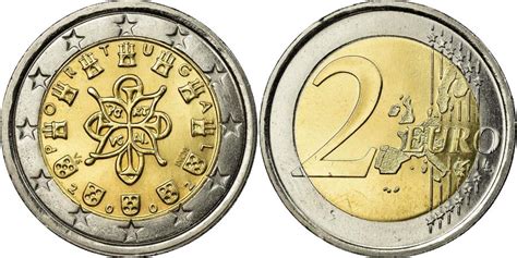 Portugal 2 Euro 2002 Bi Metallic Km747 European Coins