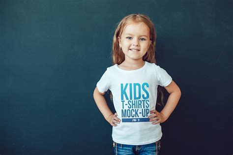 Kids T Shirt Mock Up Vol 3 16513 Mockups Design Bundles