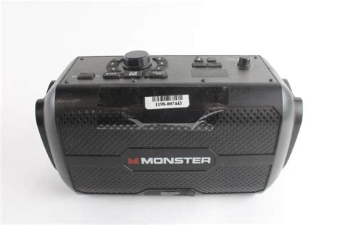 Monster Nomad Bluetooth Speaker Property Room