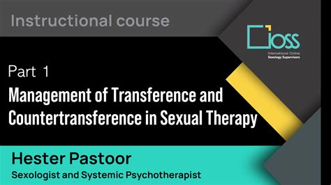 Transference And Countertransference In Sexual Therapy