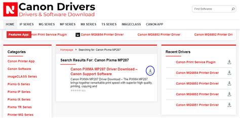 Auto install missing drivers free: Download Canon MP287 Driver for Windows 10 (Printer & Scanner)