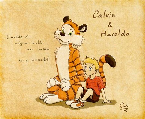 Calvin And Hobbes Calvin E Haroldo By Gata Flecha On Deviantart