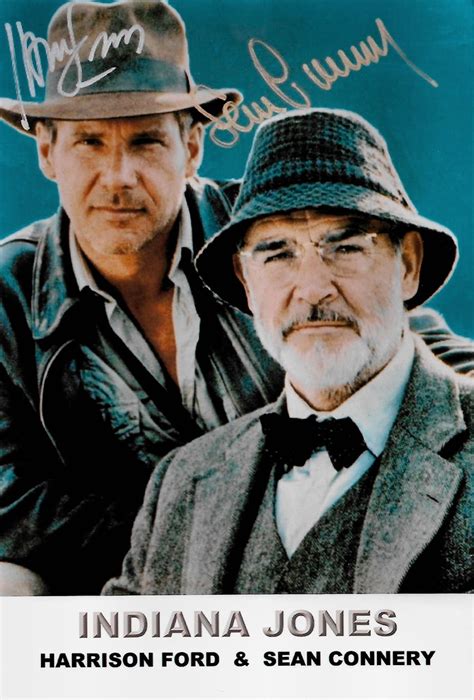 Harrison Ford And Sean Connery In Indiana Jones And The Last Crusade