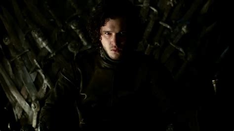 Jon Snow On Throne House Stark Wallpaper 24504209 Fanpop