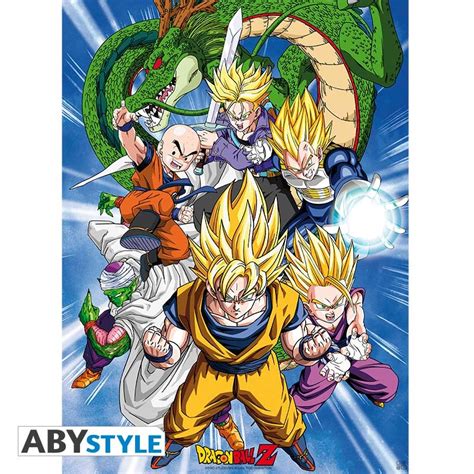 Dragonball z cell games saga trading cards. DRAGON BALL Z Poster Cell saga (52x38cm) - ABYstyle