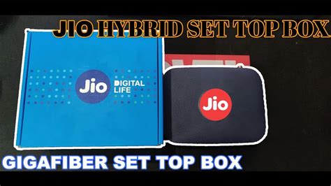 Jio Hybrid Set Top Box Jio Set Top Box Unboxing Installation