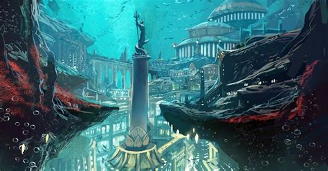 Atlantis Fantasy Art Fantasy Concept Art Environment Concept Art