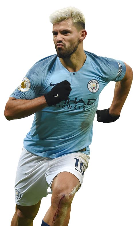 After 10 years, 258 goals and five premier league titles, manchester city legend sergio aguero will play his last ever game for the club on sunday, when pep guardiola's side meet everton at the. Sergio Aguero football render - 52027 - FootyRenders