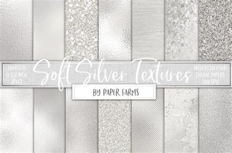 Click To Download Silver Foil And Glitter By Paper Farms