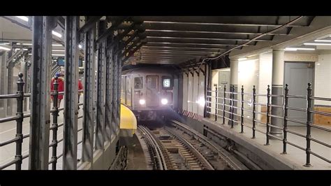 Track 1 Times Square 42nd St Bound R62a Shuttle Train At Times Square 42nd St Youtube
