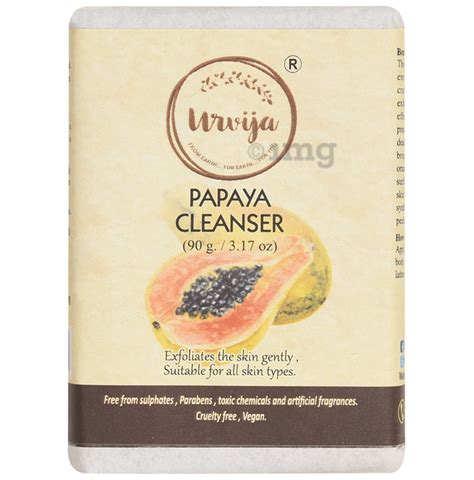 Urvija Papaya Cleanser Buy Packet Of 900 Gm Soap At Best Price In