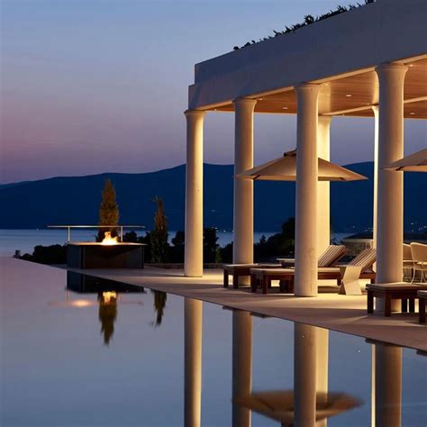 Amanzoe Luxury Hotel And Resort In Porto Heli Greece Aman Beach
