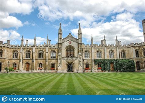 A View Of The Church Tower At Cambridge University Stock Photo Image