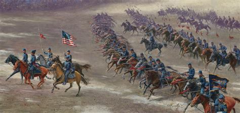 Exhibition For Us The Living Civil War Paintings By Mort Kunstler