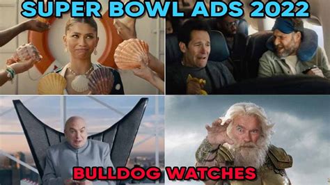 Bulldog Watches 2022 Super Bowl Ads Youtube