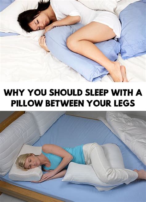 sleeping with a pillow between your knees can be beneficial find out why you should sleep with