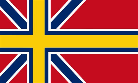 Click on flag for larger image opens in new window, close when done red with a white cross that extends to the edges of the flag; United Kingdom of Scandinavia by achaley on DeviantArt ...