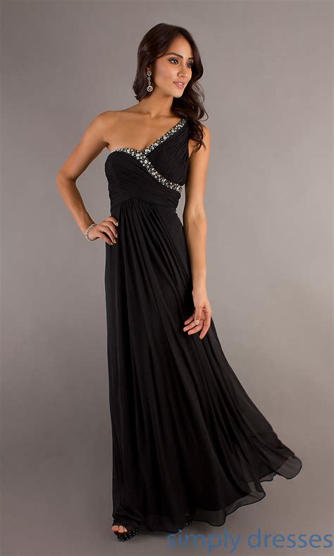 Long Black Elegant Evening Dresses Make You Look Like A Princess