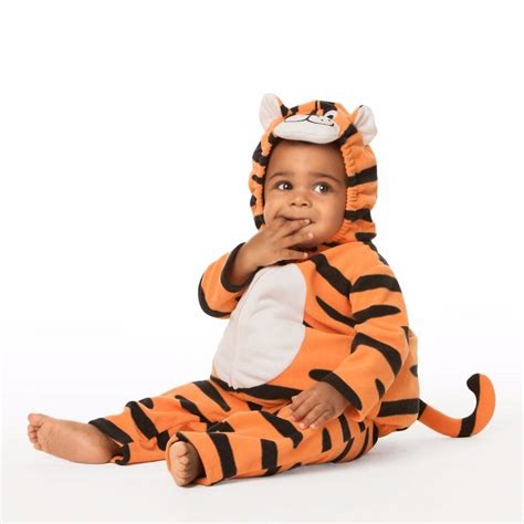 Nwt Boys Carters Halloween Tiger Costume 12 Months 2 Piece Carters