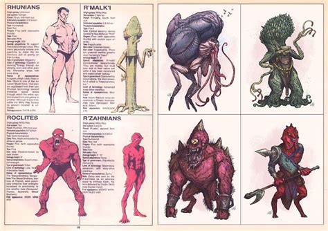 An Old Comic Book With Different Types Of Human And Animal Characters