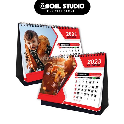 Jual Kalender Mejaduduk 2023 Custom Foto Shopee Indonesia