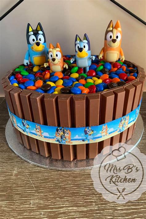 19 Bluey Cakes For You Beaut Birthdays Birthday Cake Kids 3rd