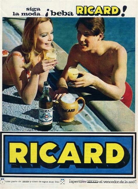 Ricard 1968 Ricard Pastis Affiches Publicitaires Vintages Ricard