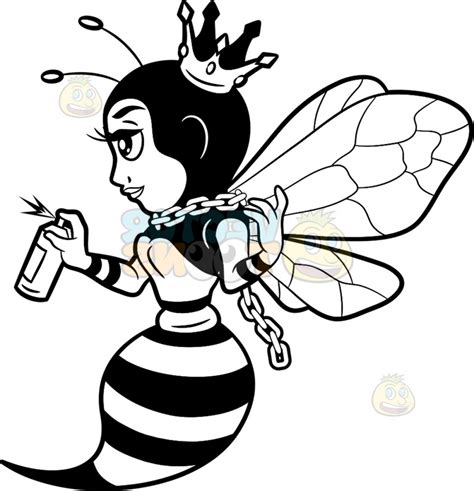 Free Queen Bee With Crown Svg Svg Png Eps Dxf File