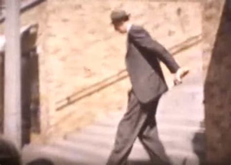 Rare Color Footage Of The World S Tallest Man Who At Feet Inches Daily Mail Online