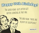 Funny 30th Birthday Quotes, Funny Birthday Message, Belated Birthday ...
